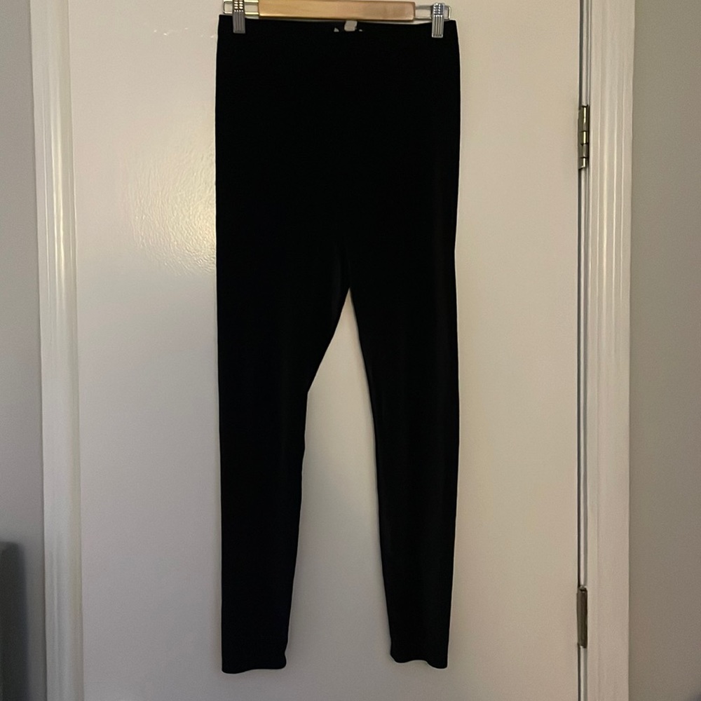 Topshop, black leggings, size 6